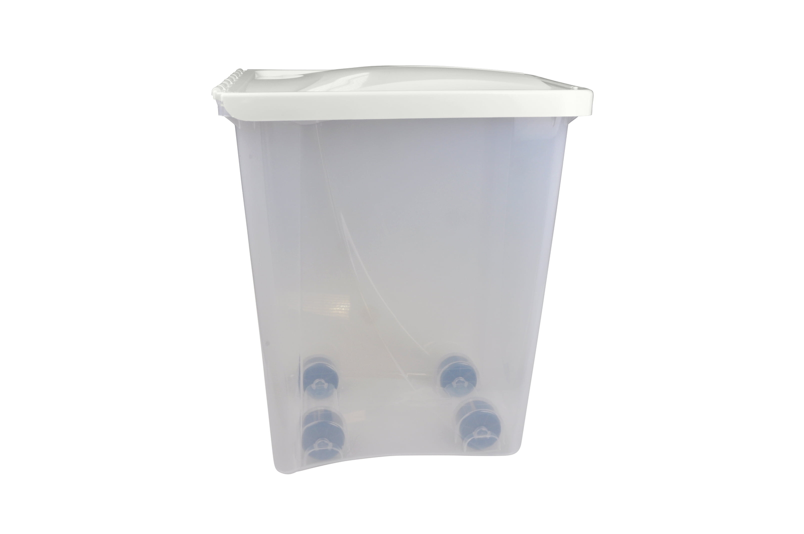 Van Ness 25 lb Dog Food Storage Container on Wheels