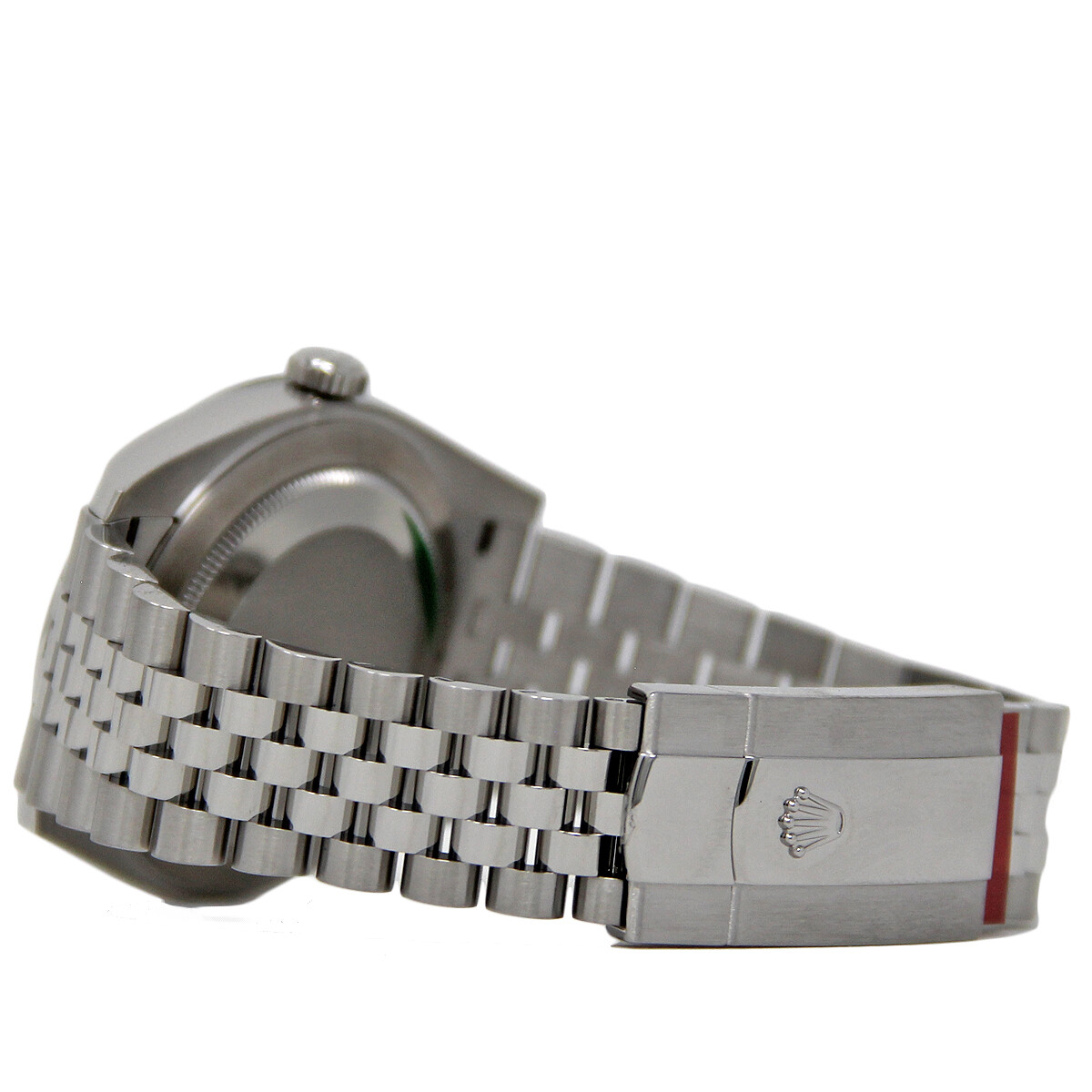 Rolex Datejust 41mm 126300 New Steel Grey Green Wimbledon 2020 B/P/5YrWTY #RL544 image 4