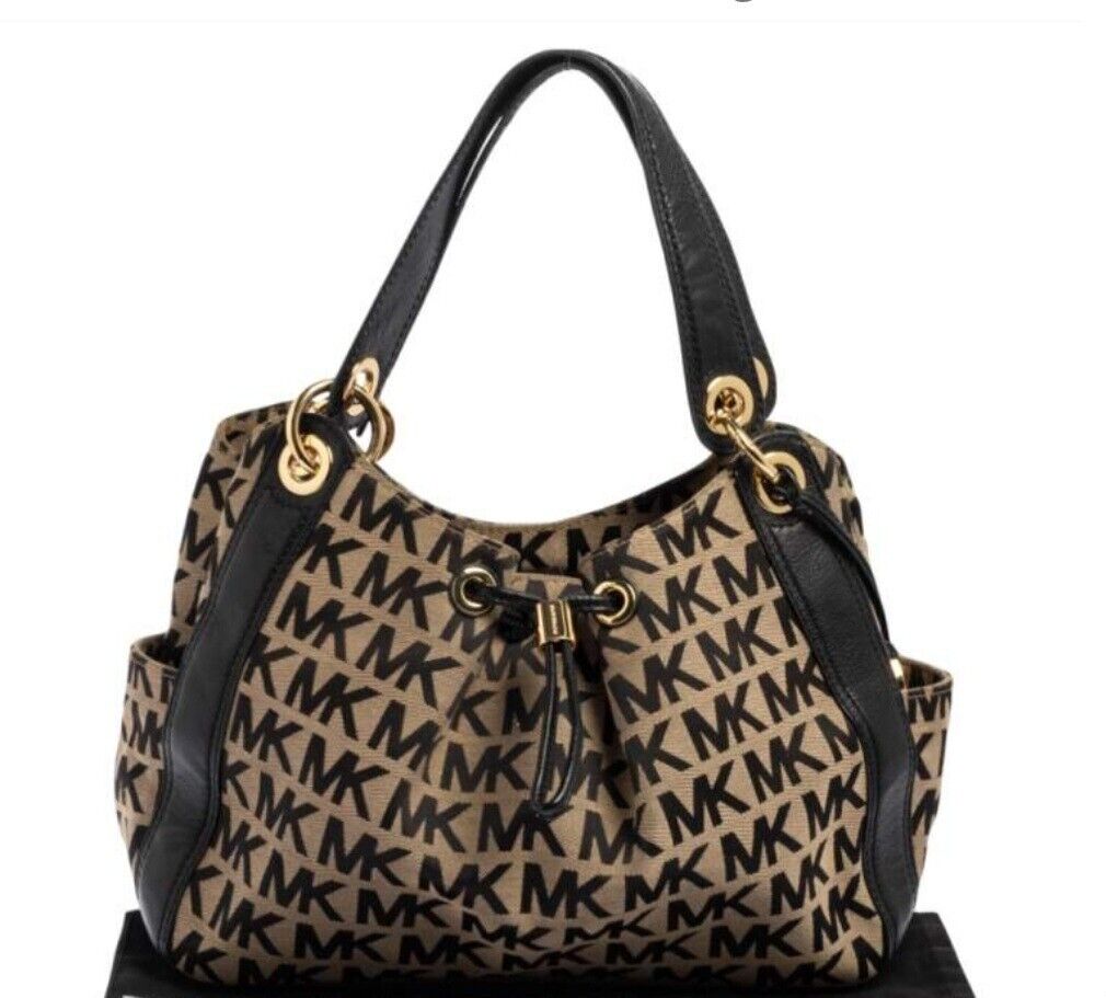 Michael Kors Signature Canvas and Leather Ludlow … - image 1