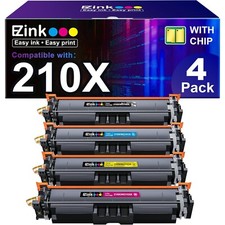 E-Z Ink 210X Toner Cartridges with Chip: Compatible Replacement for HP 210X 210A
