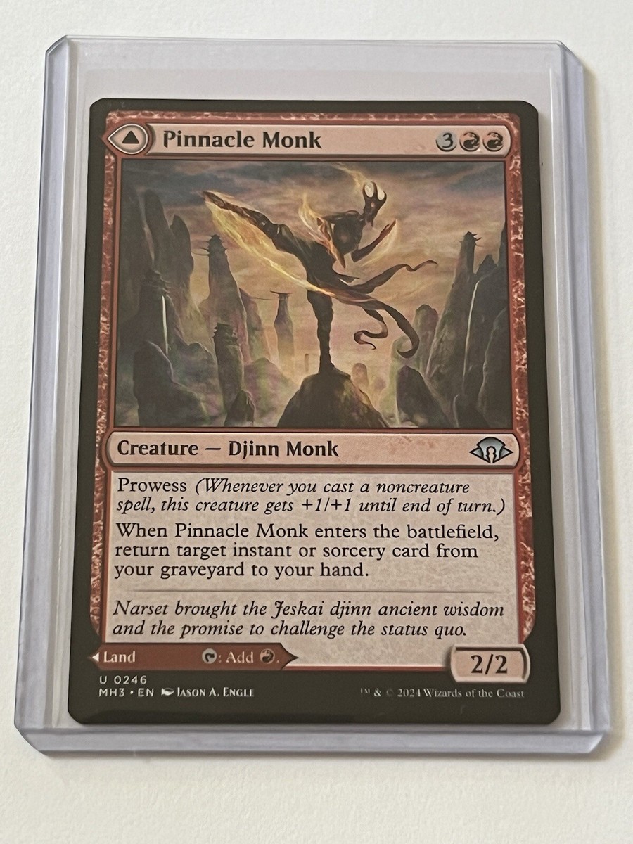 Pinnacle Monk / Mystic Peak 246 MTG Modern Horizons 3 2024
