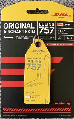 AVIATIONTAG : DHL EXPRESS : BOEING 757-200F : D-ALEW (ex BRITISH AIRWAYS G-BMRC)
