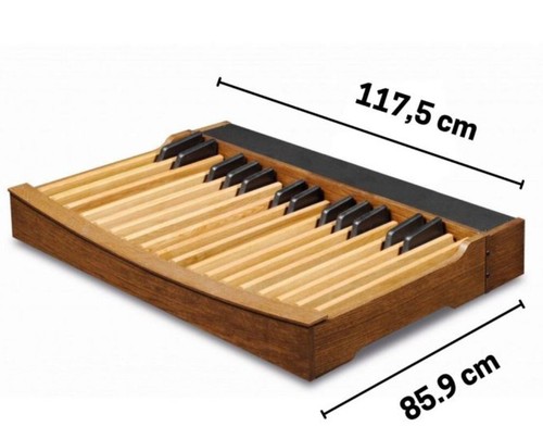 Pedaliera Viscount concava parallela 30 pedali MIDI - Organ pedalboard Hauptwerk - Foto 2 di 3