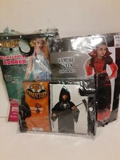 Lot Of 3 Children Halloween Costumes  Med 2 Large 1