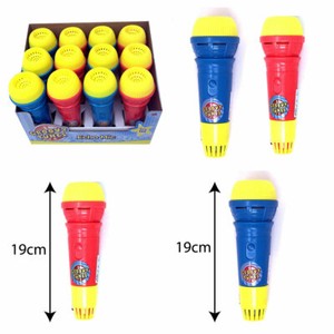 toy plastic microphone