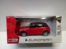 MINI COUNTRYMAN JCW   MODELLINO SCALA  scala 1:43 Mondo Motors METAL EUROPEAN