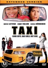 Taxi (DVD, 2004) PAL Region 4 (Queen Latifah, Jimmy Fallon) Extended Version vgc