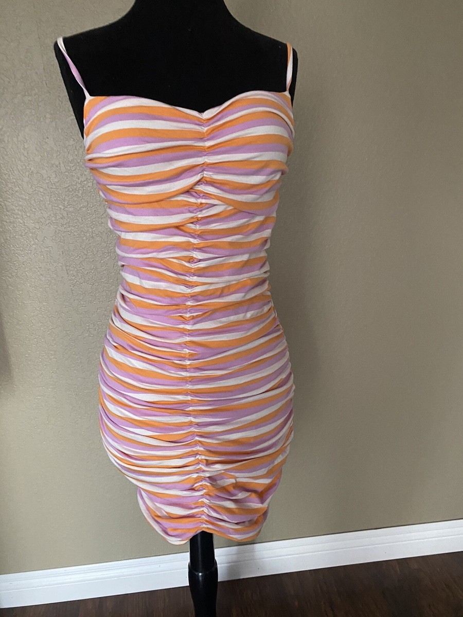 Princess Polly Mini Dress Striped Multicolor Ruched Sides Size 6 | eBay Princess Polly Mini Dress Striped Multicolor Ruched Sides Size 6 | eBay