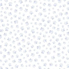 Whiskers & Paws By Maywood Studio - Grey Paw Prints  #10420-K