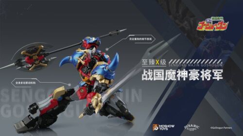 IN ITALA ORA! Moshow Toys NOBLE CLASS X Sengoku Majin GoShogun Gotrinitron NUOVO - Foto 10 di 20