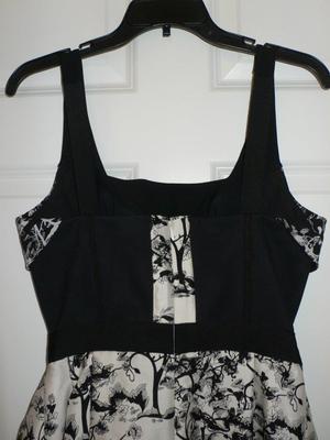 Robe Cocktail Diane Von Furstenberg (DVF) Jayme - Noire Et Blanche, Taille 6, Soie, Neuve Avec étiquette