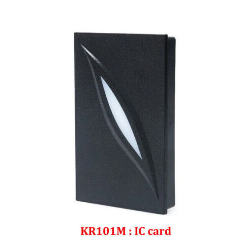 Lector de tarjetas de control de acceso impermeable Wiegand 26/34 bits indicadores LED KR101E/M - Imagen 10 de 11