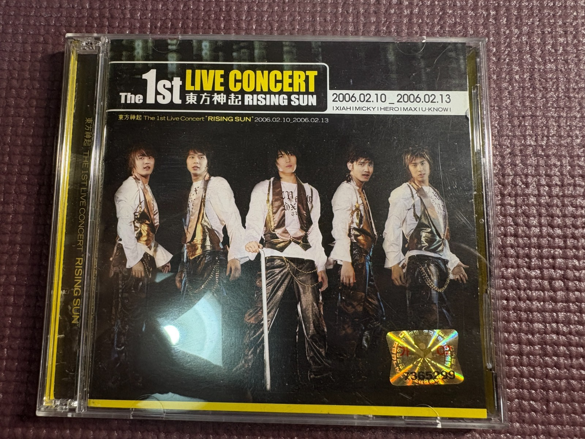 東方神起 / The 1st LIVE CONCERT～ RISING SUN Tohoshinki TVXQ 東方神起 2006 The 1st Live Concert Rising