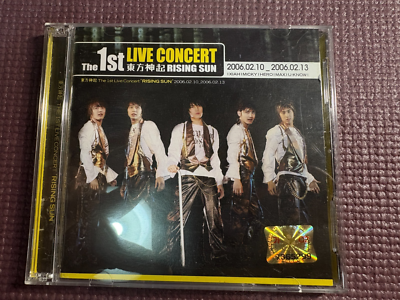 Tohoshinki TVXQ 東方神起 2006 The 1st Live Concert Rising Sun 2 CD