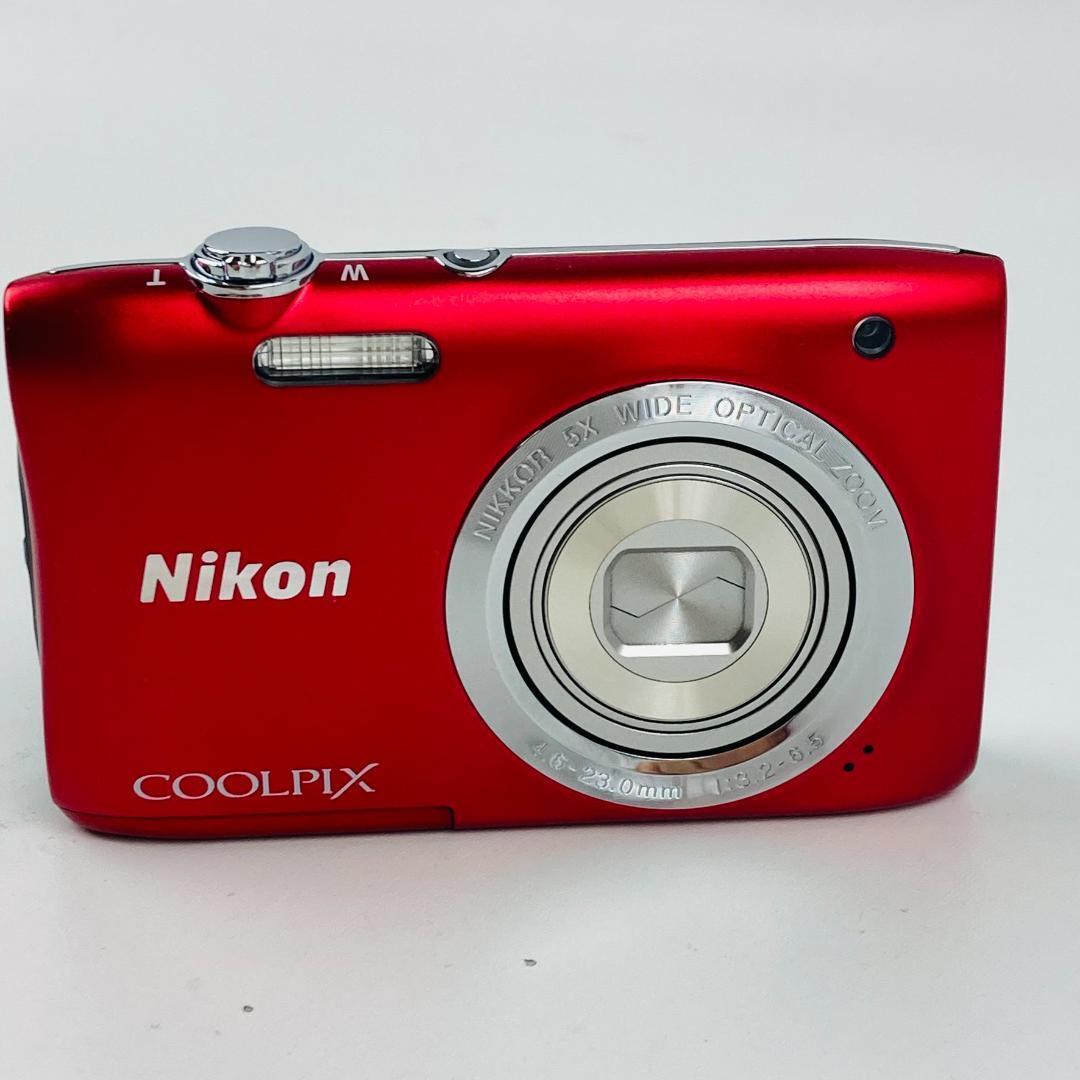 Nikon COOLPIX S2900 Red Compact Digital CameraTested in BOX