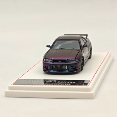 INNO64 NISSAN SKYLINE GTR R33 Nismo 400R Nero Viola II Hk Giocattolo