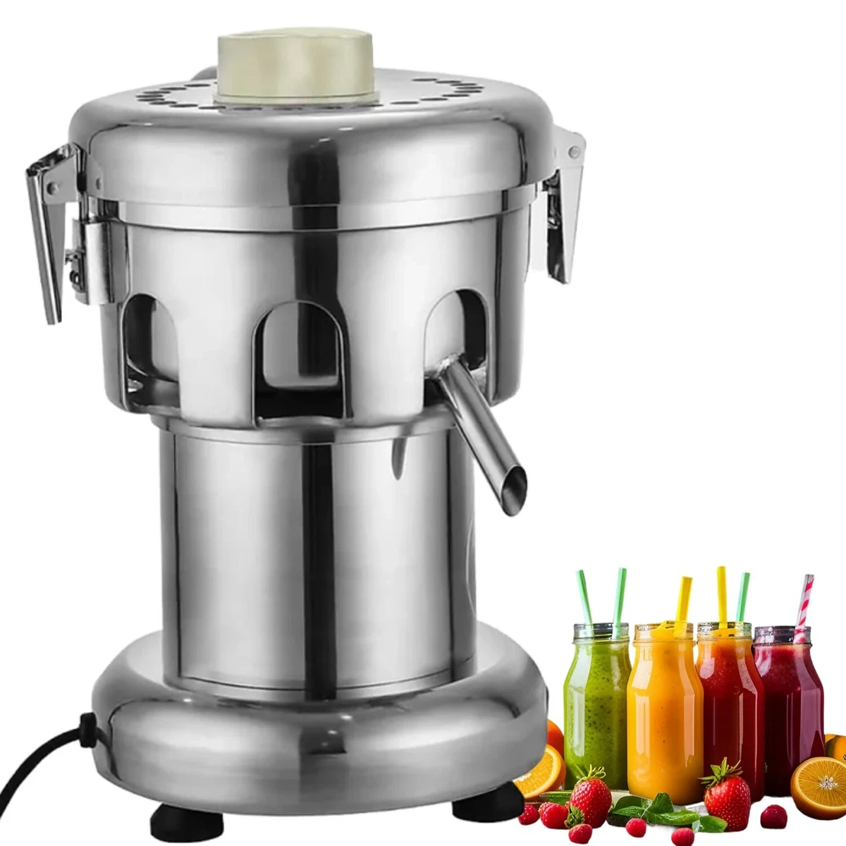  Commercial Juice Extractor, 370W Juicer Machine, Fruit and  Vegetables Juice Maker, Commercial Juice Extractor Stainless Steel Heavy  Duty, 2800r/min: Home & Kitchen