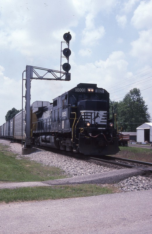 Original slide NS 122 NS 8809 at Rockfield, IN in June 2003