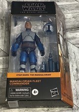 Star Wars Black Series Mandalorian Fleet Commander 6  Action Figure