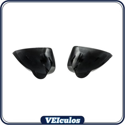 2pcs Rearview Side Mirror Covers Cap For Leon MK2 1P MK4 6J Exeo 3R 08-17