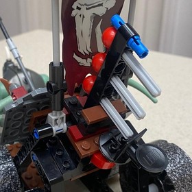 LEGO Castle  7038   Troll Attack    With Instructions and Original Box   Partial