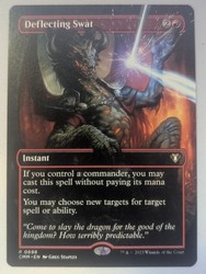Deflecting Swat (Borderless) - Commander Masters #698