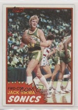 1981-82 Topps Jack Sikma #39 HOF 0g90