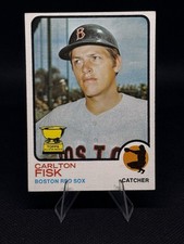 1973 Topps - CARLTON FISK Boston Red Sox #193