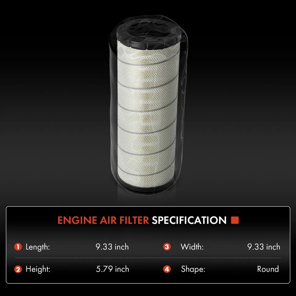 Engine Air Filter for Mack Anthem Pinnacle 2018-2025 CL 1991-2007 CXU 25100042 - Image 2 of 4