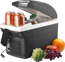 Wagan 12V Electric Cooler Warmer 6 Quart Portable Car Fridge 12/24V