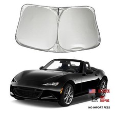 Car Windshield Sun Shade Sunshade Compatible with Mazda Miata MX-5 Miata Coupe