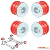 Kit Busches MotorträGer Unterwagen FüR Porsche Cayenne Ii 2010-2017 Rot Vorne