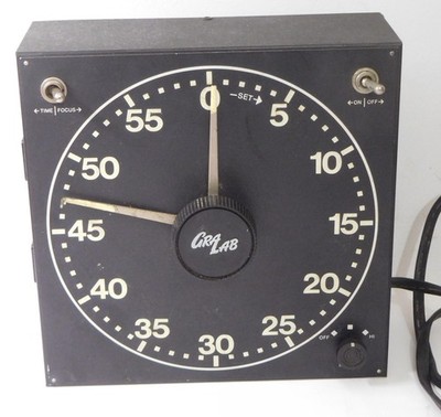 Vintage Collectible GraLab / CR4 Lab Darkroom Timer   Model 300