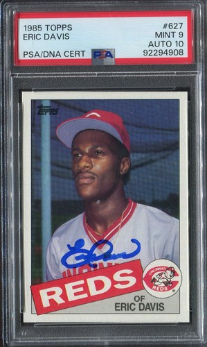 Eric Davis #627 card