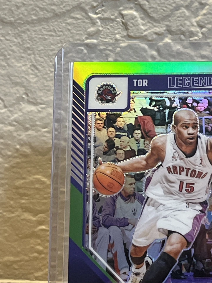 2024-25 Donruss Optic Legends Vince Carter Green Holo /149 Toronto Raptors - Image 2 of 4
