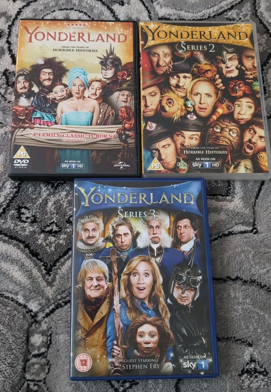 Yonderland Complete Series 1-3 DVD UK R2