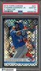 2019 Topps Chrome X-Fractor #201 Vladimir Guerrero Jr Jays RC Rookie PSA 10