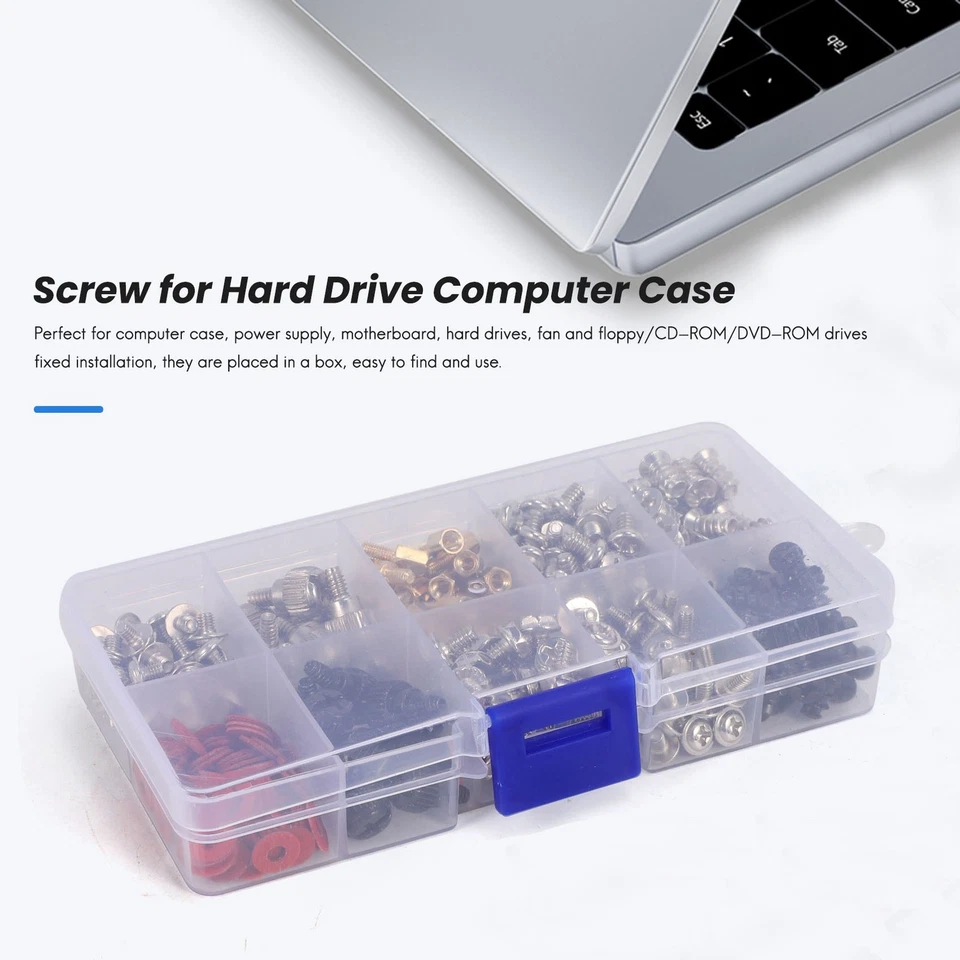 360PCS Personal Computer Screw,Pc Case Screws,Motherboard Standoffs for7383 - Image 2 of 4
