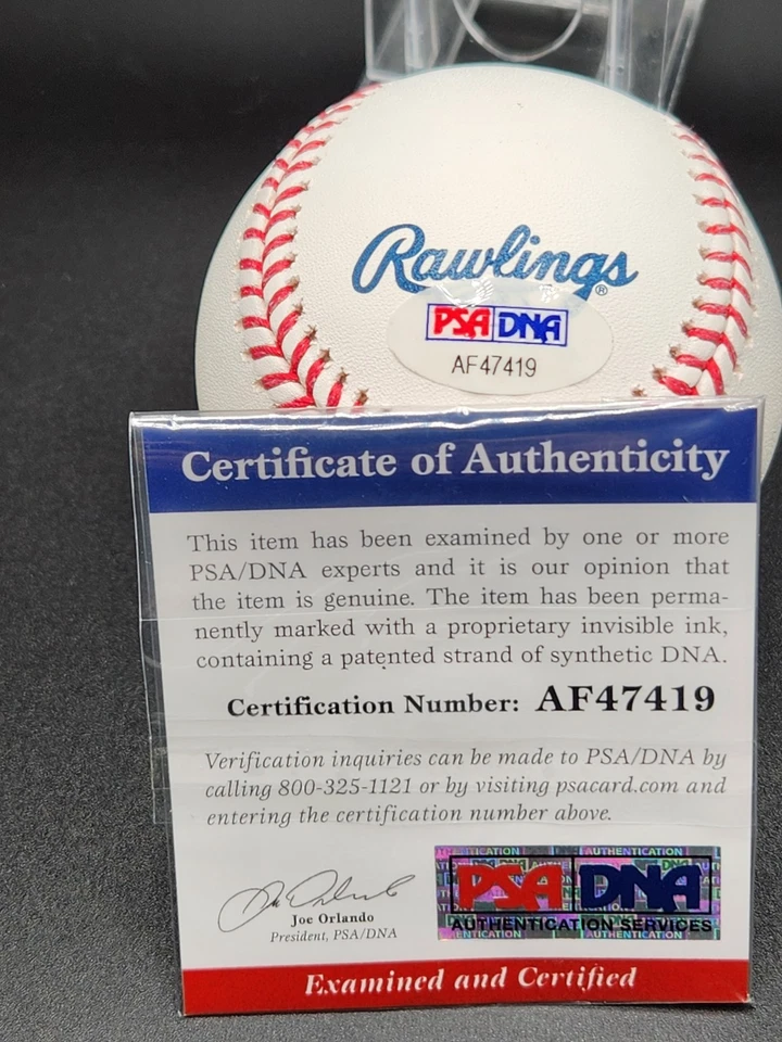Enrique “Kike” Hernandez Signed Baseball Dodgers PSA/DNA  Authentication AF47419 - Image 3 of 4