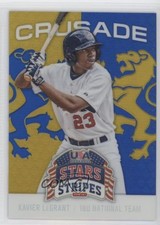 2015 Panini Stars and Stripes Crusade Blue Xavier Legrant #99 0w8