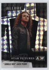 2022 Allure AEW Star Futures White Diamond 26/50 Jungle Boy Jack Perry #150 13ib