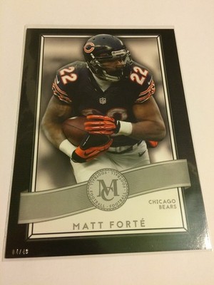 2015 Topps Museum Collection Jumbo 5x7 Matt Forte Bears 14 # d /49