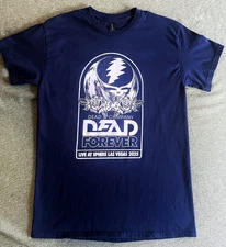 Dead And Company 2025 Sphere Las Vegas Shirt Official Grateful Dead Medium Weir