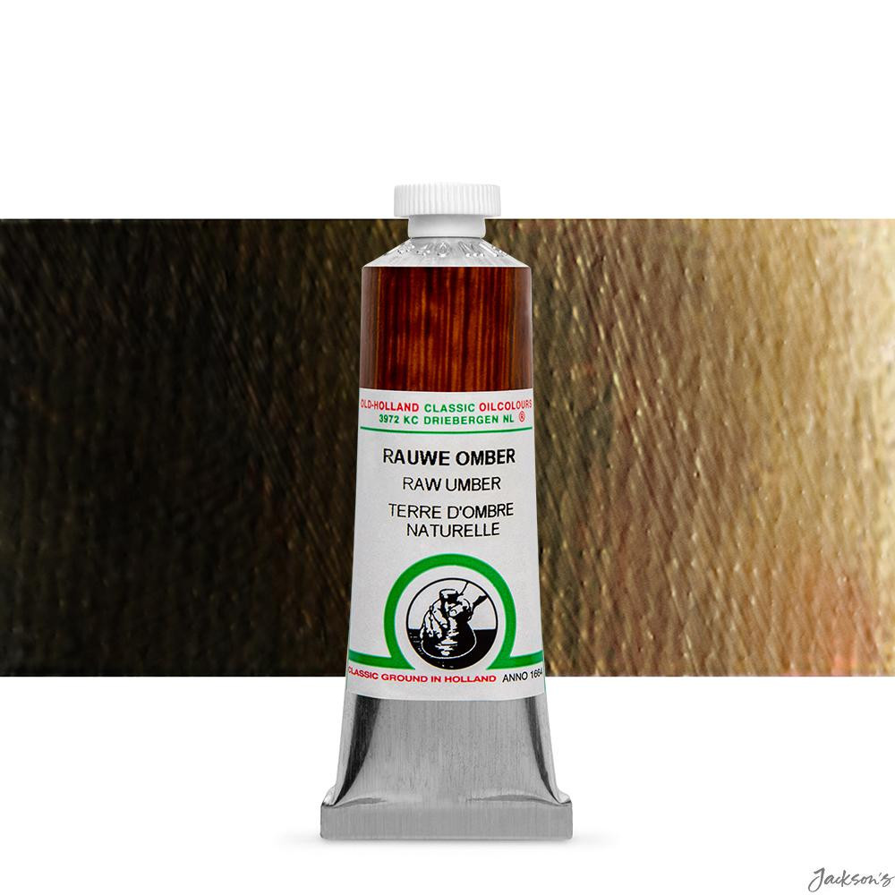 Old Holland : Classic Oil Paint : 40ml : Raw Umber