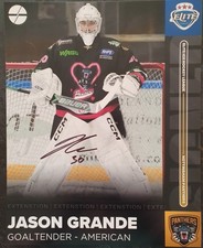 JASON GRANDE - Signed 10x8 Photograph - SPORT - ICE HOCKEY NOTTINGHAM PANTHERS