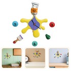  Inspirational Wall Clock - Modern Decorative Minimalist Paint Artwork Wall Art