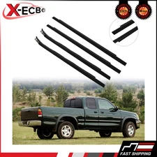 For 2000-2006 Toyota Tundra Outer Front & Rear Door Window Belt Weatherstrip