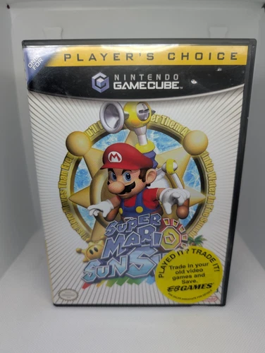 Super Mario Sunshine (Nintendo GameCube, 2002) Players Choice Complete - Tested