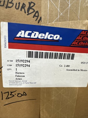 GM 15192294 Harness Asm, Engine Wiring 2003 Suburban & Pick UP NOS