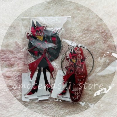 Hazbin Hotel Alastor Acrylic Stand Keychain Set of 2 SMILE BASE CAFE 2026